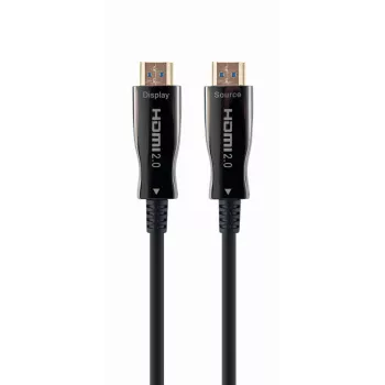 Cabo HDMI Gembird CCBP‑HDMI‑AOC‑20M‑02 — 20 m Fibra Ótica HDMI Tipo A Macho, HDMI 2.0, 4K@60Hz, HDR, 4:4:4
