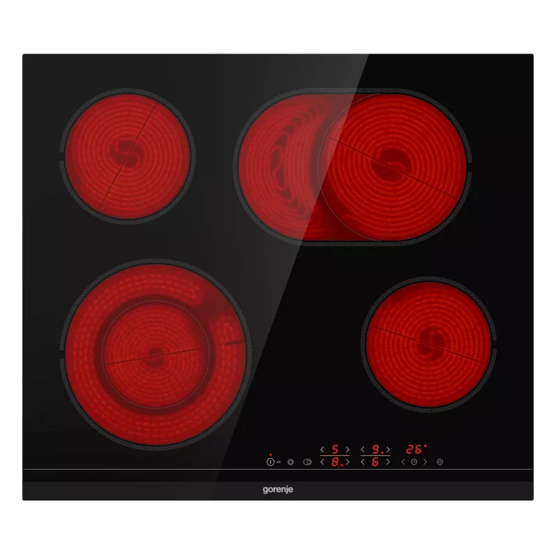 Placa Vitrocerâmica de Encastrar Gorenje ECT643BCSC 4 Zonas Controlo Tátil