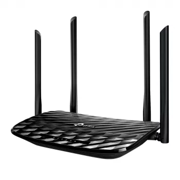 Router Wi-Fi TP-Link AC1300 Gigabit Ethernet Banda Dupla (2,4 GHz / 5 GHz) Preto