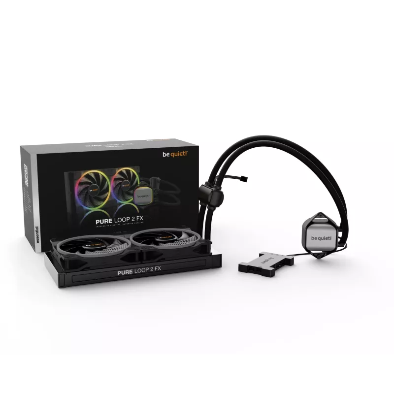 Refrigeração Líquida All-in-One para Processador be quiet! Pure Loop 2 FX 280mm 14 cm Preto 1 unid.