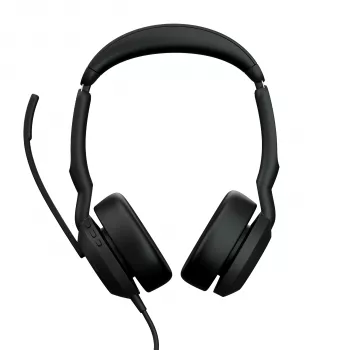 Jabra Evolve2 50 - USB-A MS Estéreo, Com Fios, Escritório/Callcenter, 20 - 20000 Hz, 127 g, Headset, Preto