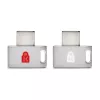Chave de Segurança com Impressão Digital Kensington VeriMark Guard USB-C – FIDO2, WebAuthn/CTAP2 & FIDO U2F – Multiplataforma