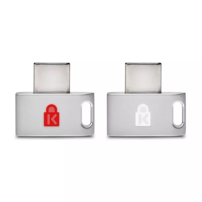 Chave de Segurança com Impressão Digital Kensington VeriMark Guard USB-C – FIDO2, WebAuthn/CTAP2 & FIDO U2F – Multiplataforma