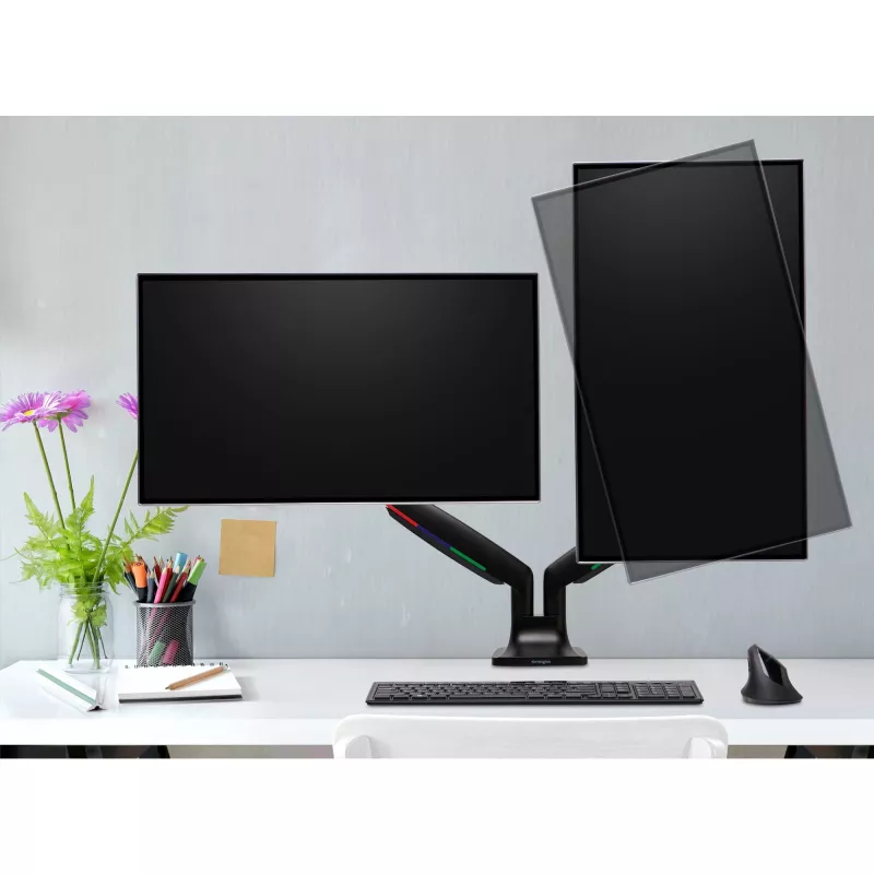 Braço para Dois Monitores Kensington SmartFit One-Touch K59601WW