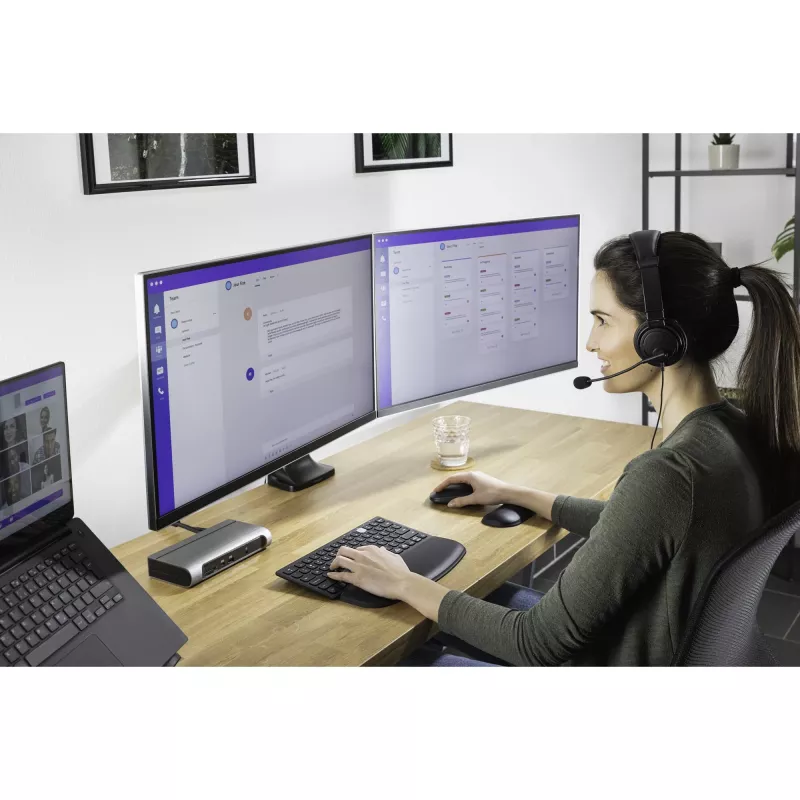 Braço para Dois Monitores Kensington SmartFit One-Touch K59601WW