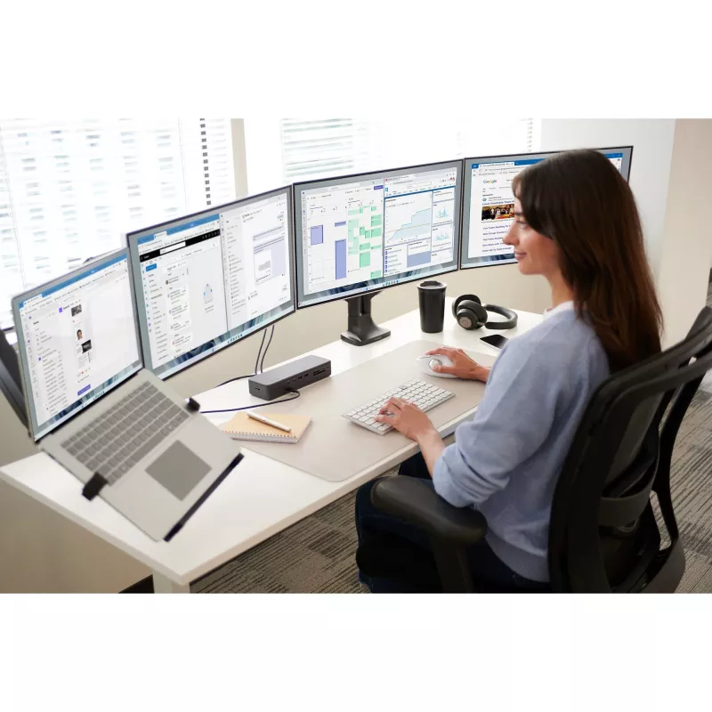 Braço para Dois Monitores Kensington SmartFit One-Touch K59601WW