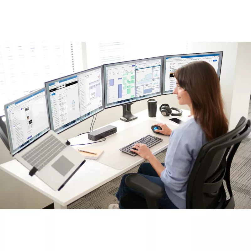 Braço para Dois Monitores Kensington SmartFit One-Touch K59601WW