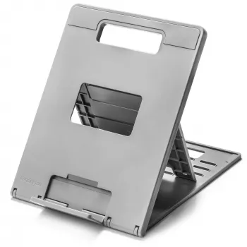 Kensington SmartFit Easy Riser Go – suporte ergonómico ajustável para portátil e base de refrigeração para portáteis até 14 polegadas
