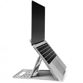 Kensington SmartFit Easy Riser Go – suporte ergonómico ajustável para portátil e base de refrigeração para portáteis até 14 polegadas