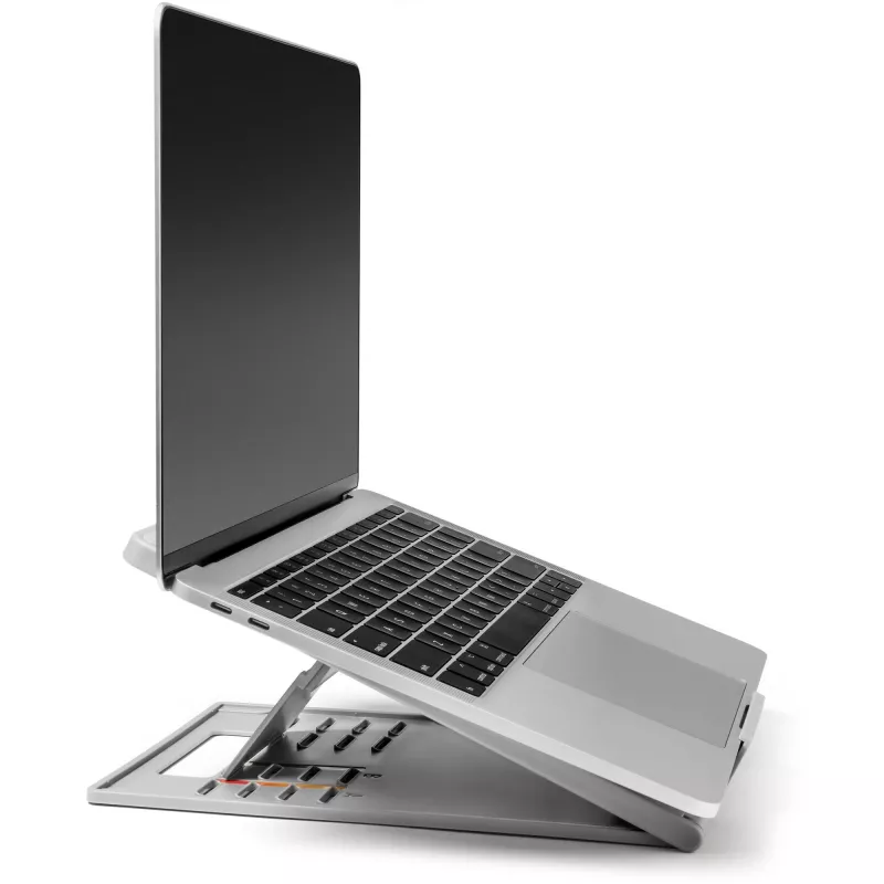 Kensington SmartFit Easy Riser Go – suporte ergonómico ajustável para portátil e base de refrigeração para portáteis até 14 polegadas