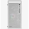Caixa para PC AEROCOOL PGS CS-109-G-WT-v1 Mini Tower SPCC branco — microATX, até 26 cm GPU, FRGB, Frente em Malha