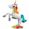 Brinquedo de Construção LEGO Creator 3em1 31140 Unicórnio Mágico, 145 Peças, 130 mm de Altura, Idade 7+