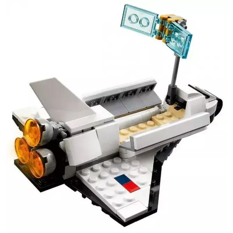 Conjunto de Construção LEGO Creator 3-em-1 Space Shuttle 31134 — 144 Peças, para Crianças a partir dos 6 Anos, 160×120×60 mm