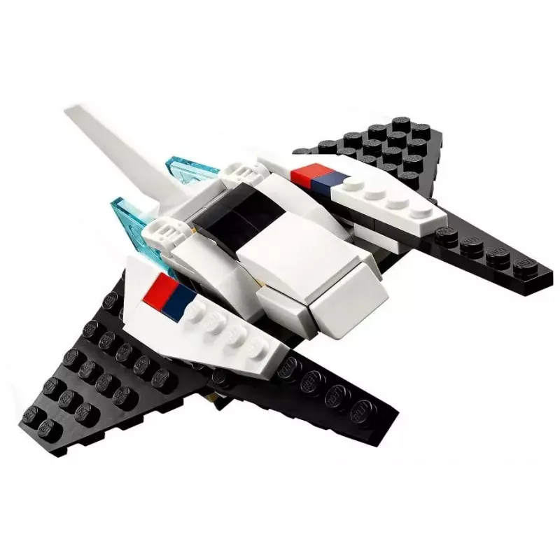 Conjunto de Construção LEGO Creator 3-em-1 Space Shuttle 31134 — 144 Peças, para Crianças a partir dos 6 Anos, 160×120×60 mm