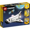 Conjunto de Construção LEGO Creator 3-em-1 Space Shuttle 31134 — 144 Peças, para Crianças a partir dos 6 Anos, 160×120×60 mm