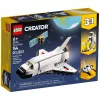 Conjunto de Construção LEGO Creator 3-em-1 Space Shuttle 31134 — 144 Peças, para Crianças a partir dos 6 Anos, 160×120×60 mm