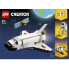 Conjunto de Construção LEGO Creator 3-em-1 Space Shuttle 31134 — 144 Peças, para Crianças a partir dos 6 Anos, 160×120×60 mm