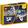 Conjunto de Construção LEGO Creator 3-em-1 Space Shuttle 31134 — 144 Peças, para Crianças a partir dos 6 Anos, 160×120×60 mm