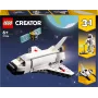 Conjunto de Construção LEGO Creator 3-em-1 Space Shuttle 31134 — 144 Peças, para Crianças a partir dos 6 Anos, 160×120×60 mm