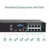 Gravador de vídeo em rede PoE+ TP-Link VIGI 8 canais