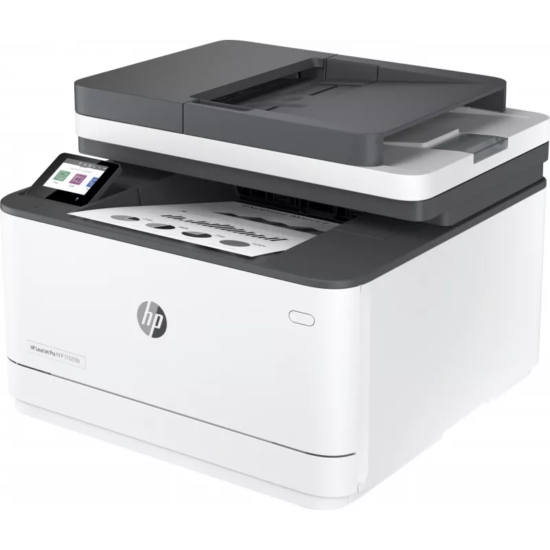 Impressora HP LaserJet Pro MFP 3102fdn, Laser, Monocromática, 1200 x 1200 DPI, A4, Impressão direta, Branca