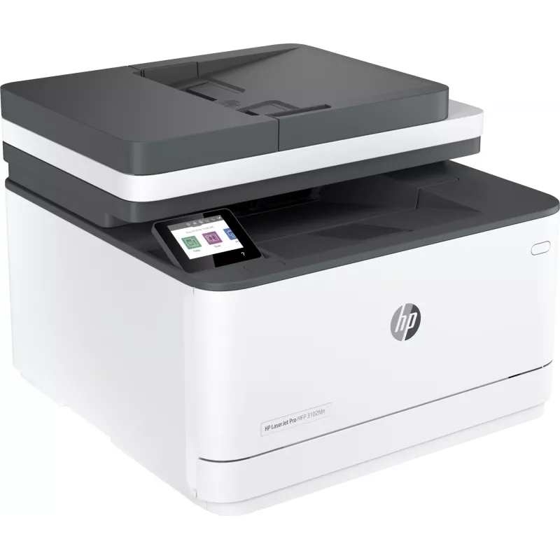 Impressora HP LaserJet Pro MFP 3102fdn, Laser, Monocromática, 1200 x 1200 DPI, A4, Impressão direta, Branca