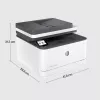 Impressora HP LaserJet Pro MFP 3102fdn, Laser, Monocromática, 1200 x 1200 DPI, A4, Impressão direta, Branca