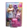 Boneca e acessórios Barbie Dreamhouse Adventures, conjunto de viagem 