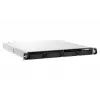 QNAP TS-h987XU-RP NAS Rack (1U) Intel Xeon E E-2334 16 GB DDR4 QuTS hero Black, Prateado