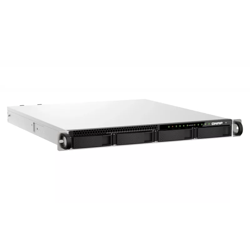 QNAP TS-h987XU-RP NAS Rack (1U) Intel Xeon E E-2334 16 GB DDR4 QuTS hero Black, Prateado