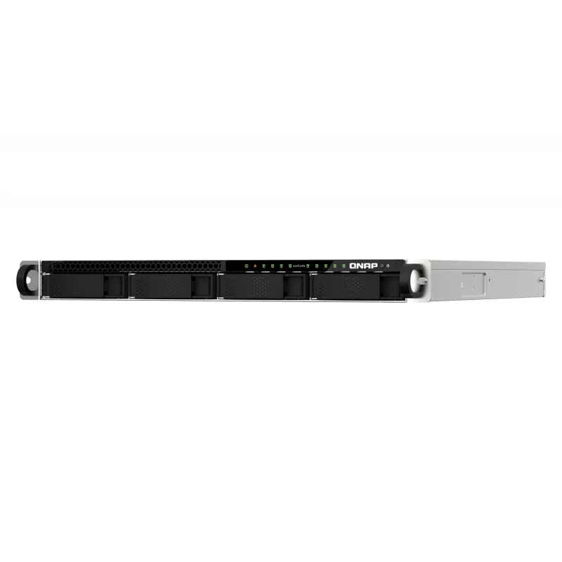 QNAP TS-h987XU-RP NAS Rack (1U) Intel Xeon E E-2334 16 GB DDR4 QuTS hero Black, Prateado