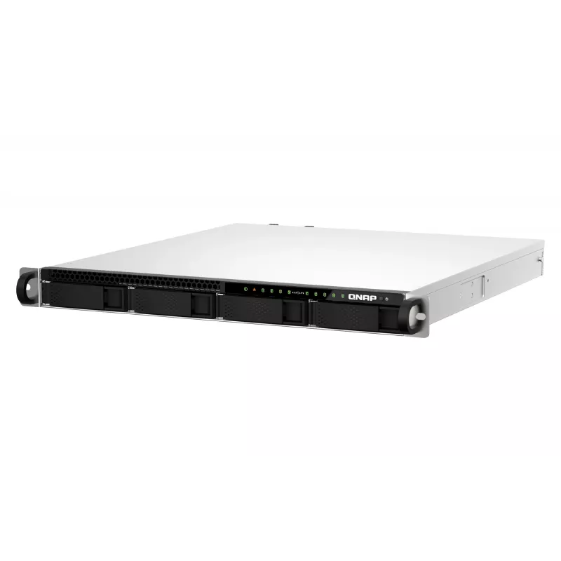 QNAP TS-h987XU-RP NAS Rack (1U) Intel Xeon E E-2334 16 GB DDR4 QuTS hero Black, Prateado
