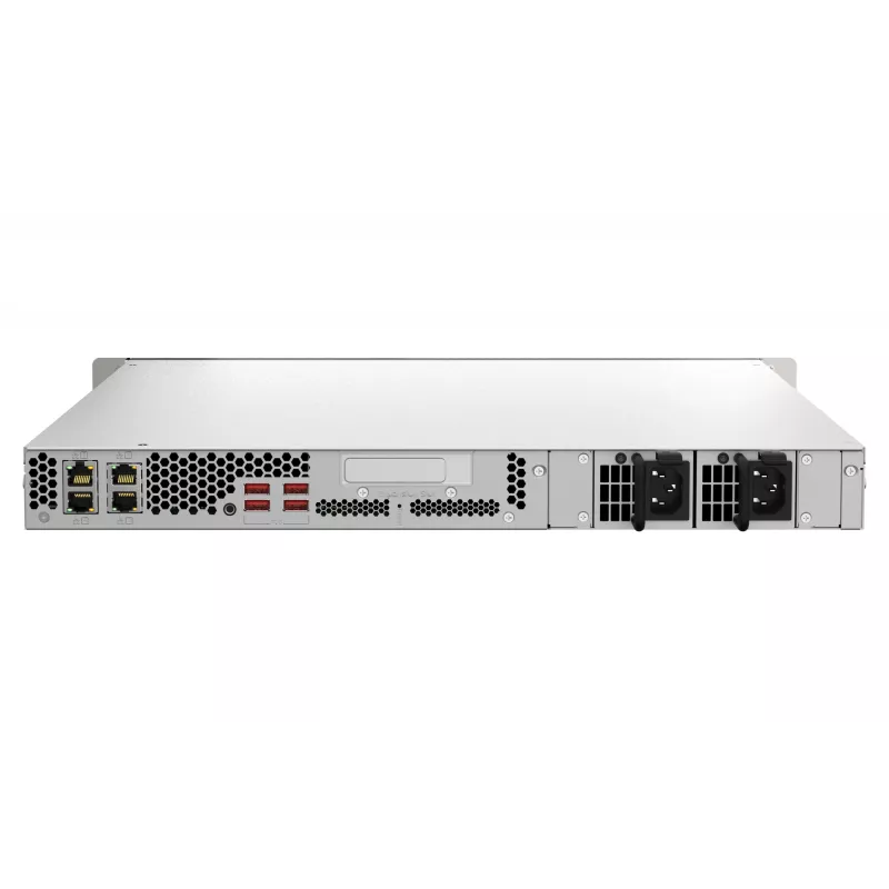 QNAP TS-h987XU-RP NAS Rack (1U) Intel Xeon E E-2334 16 GB DDR4 QuTS hero Black, Prateado