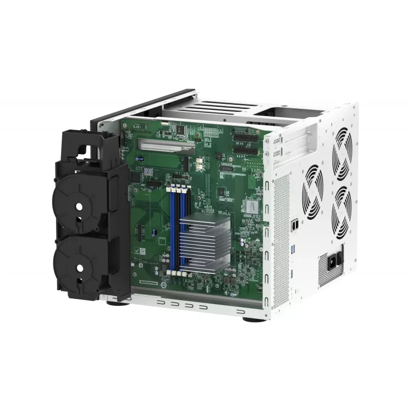 QNAP TS-1655 NAS Torre Intel Atom® C5125 8 GB DDR4 0 TB QNAP Turbo System Preto