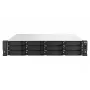QNAP TS-h1887XU-RP NAS Rack (2U) Intel Xeon E E-2334 16 GB DDR4 0 TB QuTS hero Black, Branco