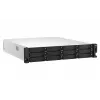 QNAP TS-h1887XU-RP NAS Rack (2U) Intel Xeon E E-2334 16 GB DDR4 0 TB QuTS hero Black, Branco