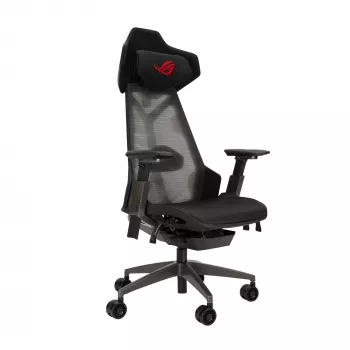 Cadeira de rede ASUS ROG Destrier Ergo com encosto de rede preto 720mm 840mm 134cm