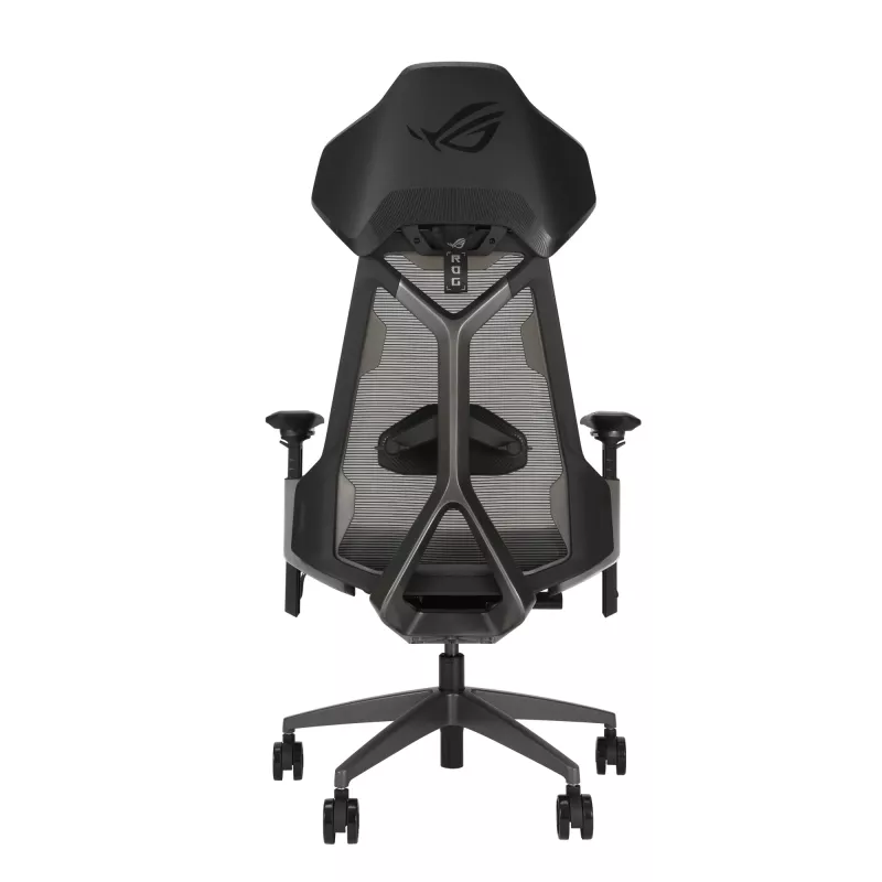 Cadeira de rede ASUS ROG Destrier Ergo com encosto de rede preto 720mm 840mm 134cm