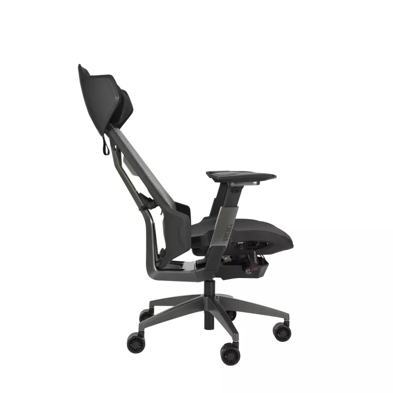 Cadeira de rede ASUS ROG Destrier Ergo com encosto de rede preto 720mm 840mm 134cm