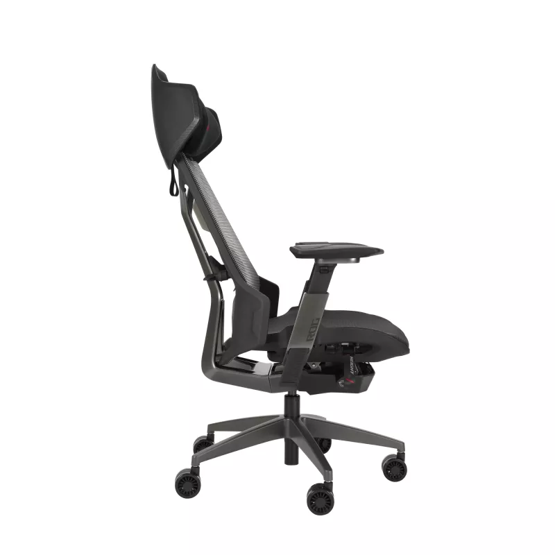 Cadeira de rede ASUS ROG Destrier Ergo com encosto de rede preto 720mm 840mm 134cm