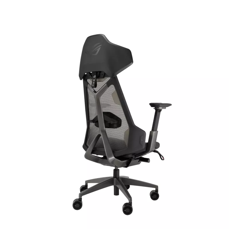 Cadeira de rede ASUS ROG Destrier Ergo com encosto de rede preto 720mm 840mm 134cm