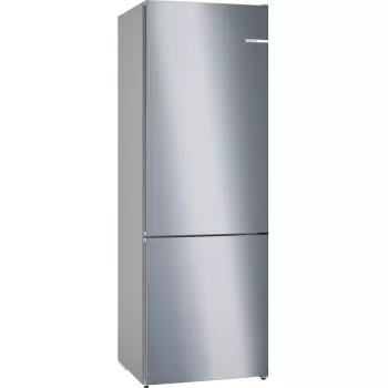 Combinado de frigorífico e congelador Bosch Serie 4 KGN492IDF, independente, 440 L (311 L de refrigeração / 129 L de congelação), aço inoxidável, classe de eficiência energética D