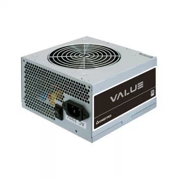 Fonte de alimentação Chieftec Value APB-400B8 400 W 20+4 pinos ATX PS/2 prateada