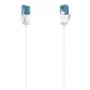 Hama Flexi-Slim 00200688 cabo de rede, Cat6a, U/UTP, 10 Gbit/s, 0,75 m, branco