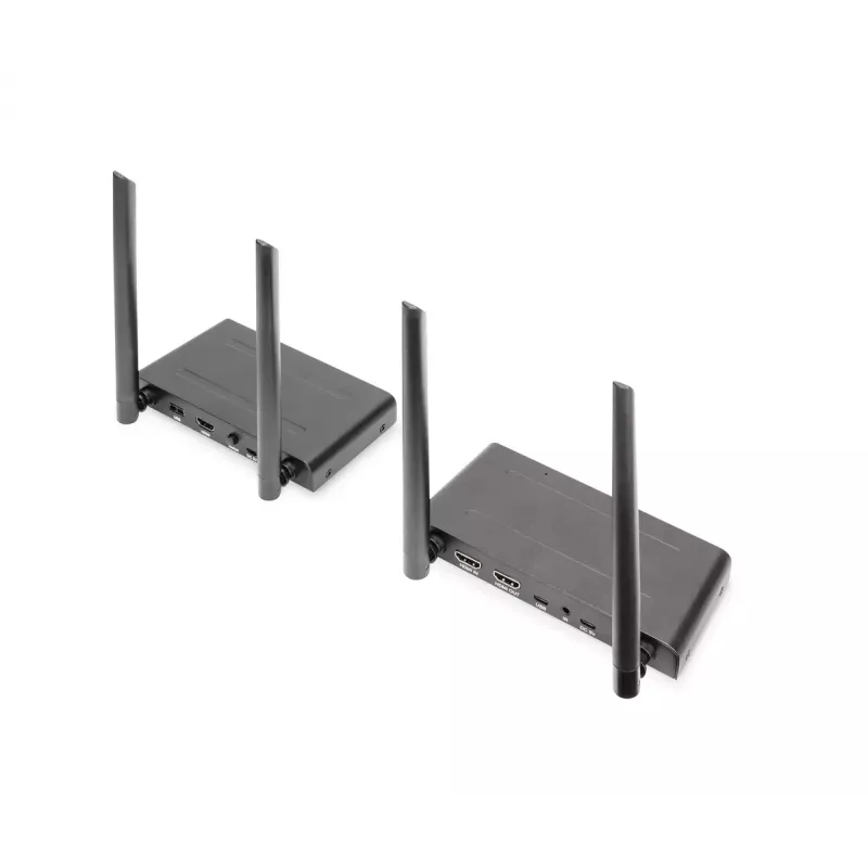 Extensor KVM HDMI sem fios DIGITUS conjunto 200 m, Full HD