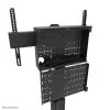 Carrinho de TV Neomounts FL50S-825BL1 37-75 polegadas - TÜV, preto, suporte de chão fixo, aço, 70 kg, 94 cm (37 polegadas), 190,5 cm (75 polegadas)
