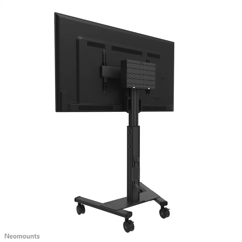 Carrinho de TV Neomounts FL50S-825BL1 37-75 polegadas - TÜV, preto, suporte de chão fixo, aço, 70 kg, 94 cm (37 polegadas), 190,5 cm (75 polegadas)