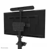 Carrinho de TV Neomounts FL50S-825BL1 37-75 polegadas - TÜV, preto, suporte de chão fixo, aço, 70 kg, 94 cm (37 polegadas), 190,5 cm (75 polegadas)