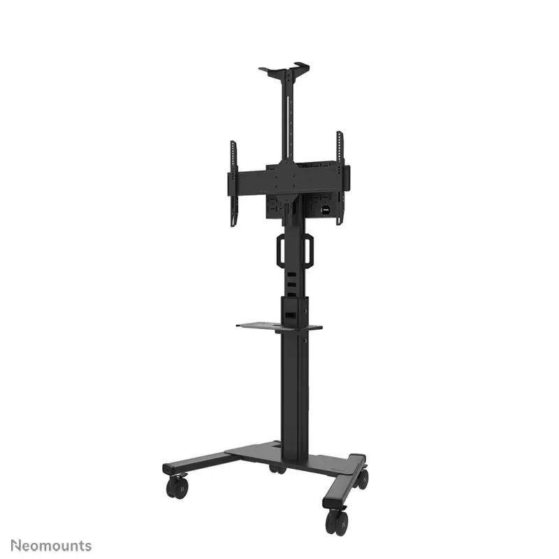 Neomounts Select AFLS-825BL1 kit de vídeo e multimédia (prateleira para câmara, prateleira AV, adaptador Logitech Rally Bar (Mini)) para FL50S-825BL1, máx. 9 kg, aço, preto