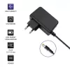 Fonte de alimentação para interiores Qoltec 51028 18W preta 220-240V